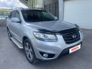 2011 Hyundai Santa Fe II Рестайлинг, серебристый, 1350000 рублей, вид 1