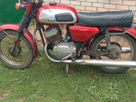 1998 Jawa 350/360, красный, 35000 рублей, вид 1