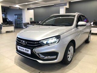 2026 Lada (ВАЗ) Vesta SW I Рестайлинг (NG), серебристый, 1885000 рублей, вид 1
