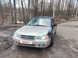 2003 Kia Magentis I Рестайлинг, чёрный, 130000 рублей, вид 3
