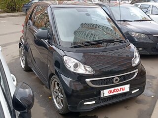 2014 Smart Fortwo Brabus II, чёрный, 1550000 рублей, вид 1
