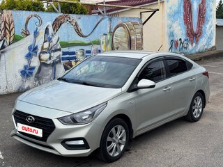 2018 Hyundai Solaris II, бежевый, 1350000 рублей, вид 3