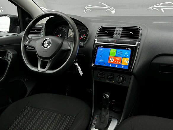 2017 Volkswagen Polo V Рестайлинг, коричневый, 998700 рублей - вид 13