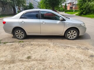 2007 Toyota Corolla AMT X (E140, E150), серебристый, 499000 рублей, вид 4