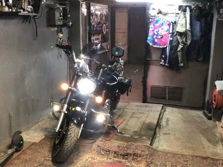 2015 Yamaha XVS1300, чёрный, 999888 рублей, вид 1