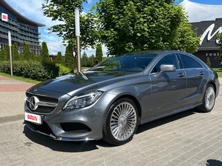 2016 Mercedes-Benz CLS 400 II (C218) Рестайлинг, серый, 3050000 рублей, вид 3