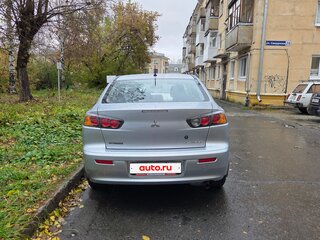 2012 Mitsubishi Lancer X Рестайлинг, серебристый, 1200000 рублей, вид 3