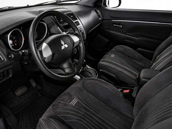 2012 Mitsubishi ASX I, серебристый, 1319000 рублей - вид 7