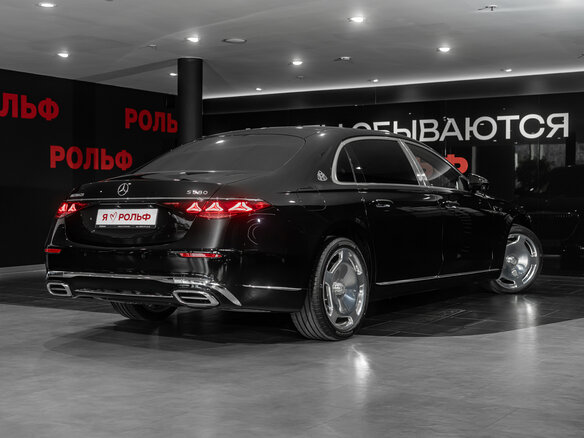 2026 Mercedes-Benz Maybach S-Класс 580 II (Z223) Рестайлинг, чёрный, 34814000 рублей - вид 4