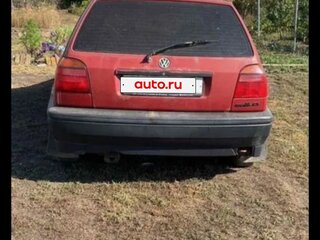 1992 Volkswagen Golf III, красный, 27000 рублей, вид 2