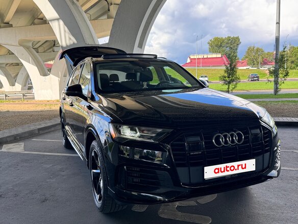 2020 Audi Q7 55 TFSI II (4M) Рестайлинг, чёрный, 3520000 рублей - вид 6