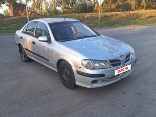 2002 Nissan Almera II (N16) Рестайлинг, серебристый, 150000 рублей, вид 3
