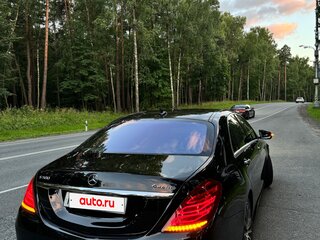 2016 Mercedes-Benz S-Класс 500 Long VI (W222, C217), чёрный, 3749000 рублей, вид 2