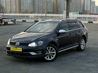 2017 Volkswagen Golf Alltrack VII Рестайлинг, синий, 1579000 рублей, вид 1