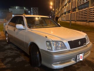 2001 Toyota Crown XI (S170), белый, 715000 рублей, вид 3