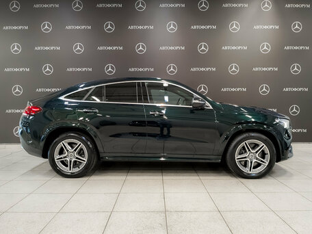 2021 Mercedes-Benz GLE Coupe 350 d II (C167), зелёный, 6950000 рублей, вид 4