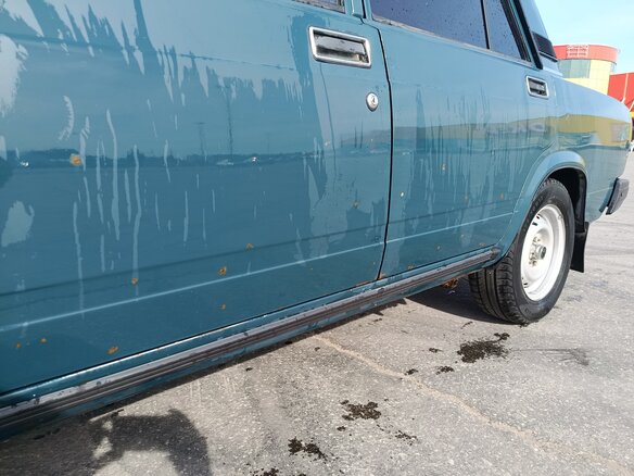 2005 Lada (ВАЗ) 2107, синий, 88000 рублей - вид 12