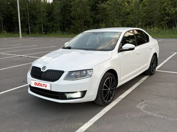 2015 Skoda Octavia III (A7), белый