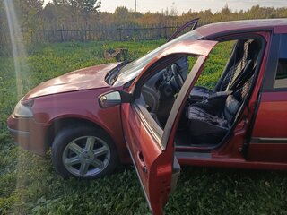 2002 Renault Laguna II, красный, 250000 рублей, вид 3
