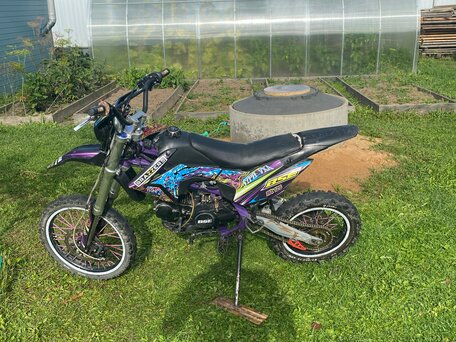2023 BSE MX 125, пурпурный, 65000 рублей, вид 4