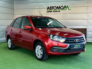 2021 Lada (ВАЗ) Granta I Рестайлинг, красный, 539000 рублей, вид 3