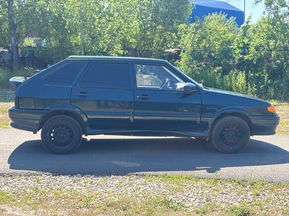2007 Lada (ВАЗ) 2114, зелёный, 185000 рублей - вид 4