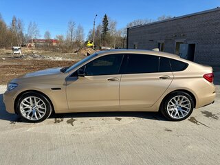 2013 BMW 5 серии Gran Turismo 530d xDrive VI (F10/F11/F07) Рестайлинг, золотистый, 2500000 рублей, вид 3