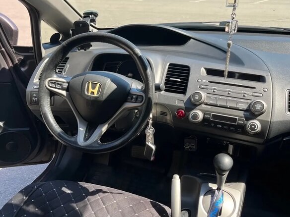 2009 Honda Civic Hybrid VIII Рестайлинг, коричневый, 670000 рублей - вид 7