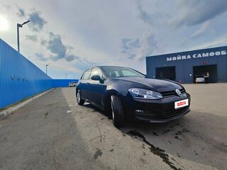 2013 Volkswagen Golf VII, чёрный, 1210000 рублей, вид 3