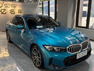 2022 BMW 3 серии Long 320Li VII (G2x) Рестайлинг, голубой, 2665000 рублей, вид 3