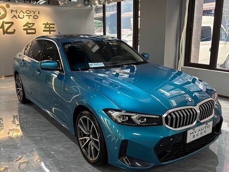 2022 BMW 3 серии Long 320Li VII (G2x) Рестайлинг, голубой, 2665000 рублей, вид 3