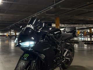 2024 Kawasaki ZX-6R Ninja, зелёный, 1350000 рублей, вид 3