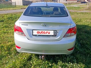 2012 Hyundai Solaris I, серебристый, 639000 рублей, вид 5
