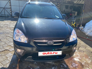 2007 Kia Carens II (UN), чёрный, 850000 рублей, вид 3