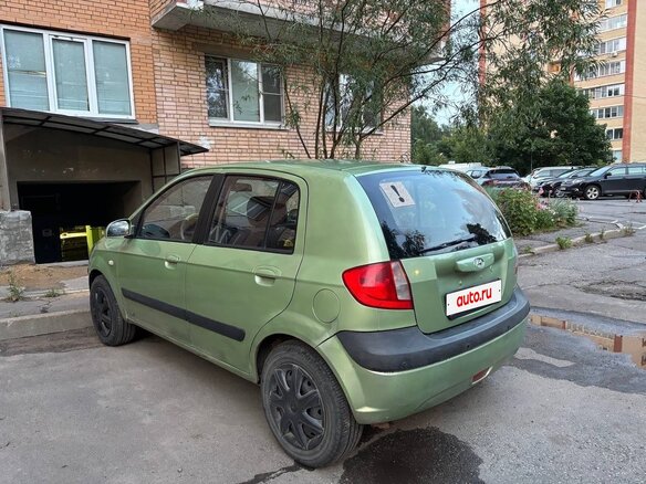 2006 Hyundai Getz I Рестайлинг, зелёный - вид 7