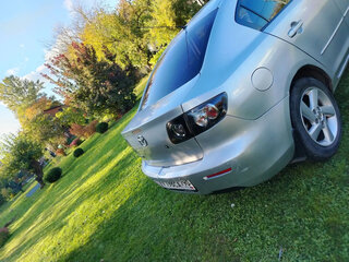 2007 Mazda 3 I (BK) Рестайлинг, серебристый, 560000 рублей, вид 3