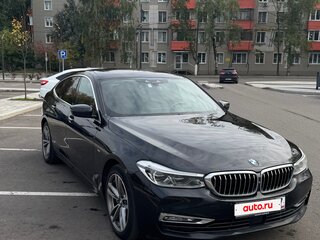 2018 BMW 6 серии Gran Turismo 640d xDrive IV (G32), чёрный, 4150000 рублей, вид 4