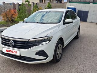 2021 Volkswagen Polo VI, белый, 1450000 рублей, вид 1