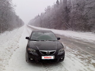 2006 Mazda 3 I (BK) Рестайлинг, чёрный, 595000 рублей, вид 3