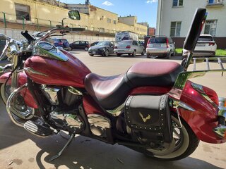 2007 Kawasaki VN900 Vulcan, красный, 520000 рублей, вид 2