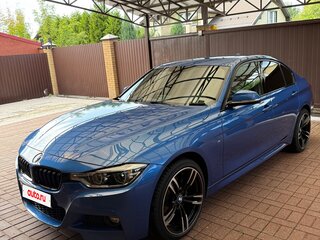 2017 BMW 3 серии 320d xDrive VI (F3x) Рестайлинг, синий, 3100000 рублей, вид 1