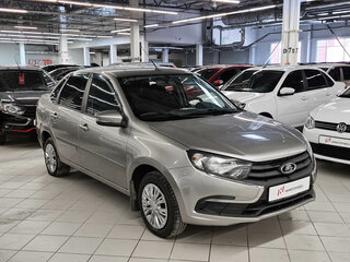 2021 Lada (ВАЗ) Granta I Рестайлинг, серебристый, 597000 рублей, вид 4