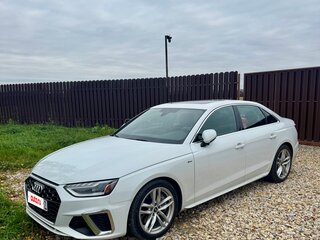 2021 Audi A4 40 TFSI V (B9) Рестайлинг, белый, 3250000 рублей, вид 1