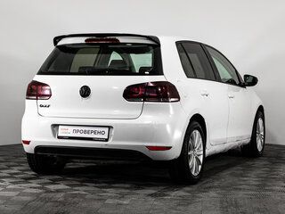 2011 Volkswagen Golf VI, белый, 499000 рублей, вид 5