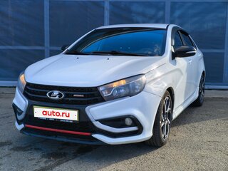 2019 Lada (ВАЗ) Vesta Sport I, белый, 1040000 рублей, вид 3