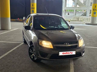 2017 Lada (ВАЗ) Granta I, коричневый, 425000 рублей, вид 3