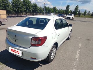 2014 Renault Logan II, белый, 950000 рублей, вид 4