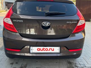 2015 Hyundai Solaris I Рестайлинг, коричневый, 800000 рублей, вид 4
