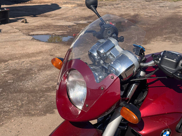 2002 BMW R 1150 R, пурпурный, 350000 рублей - вид 8