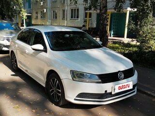 2015 Volkswagen Jetta VI Рестайлинг, белый, 800000 рублей, вид 3